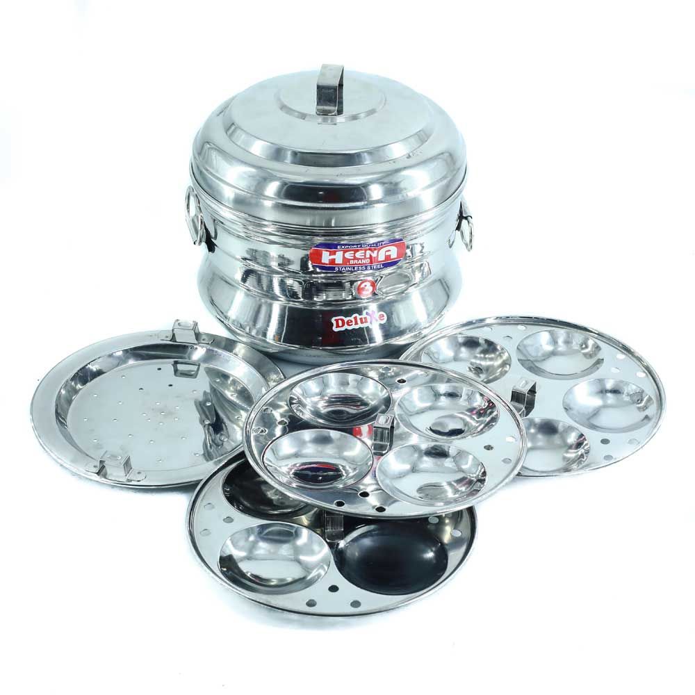 Buy A3 Hn Stainless Steel Induction Base Idly Cooker Maker Panai