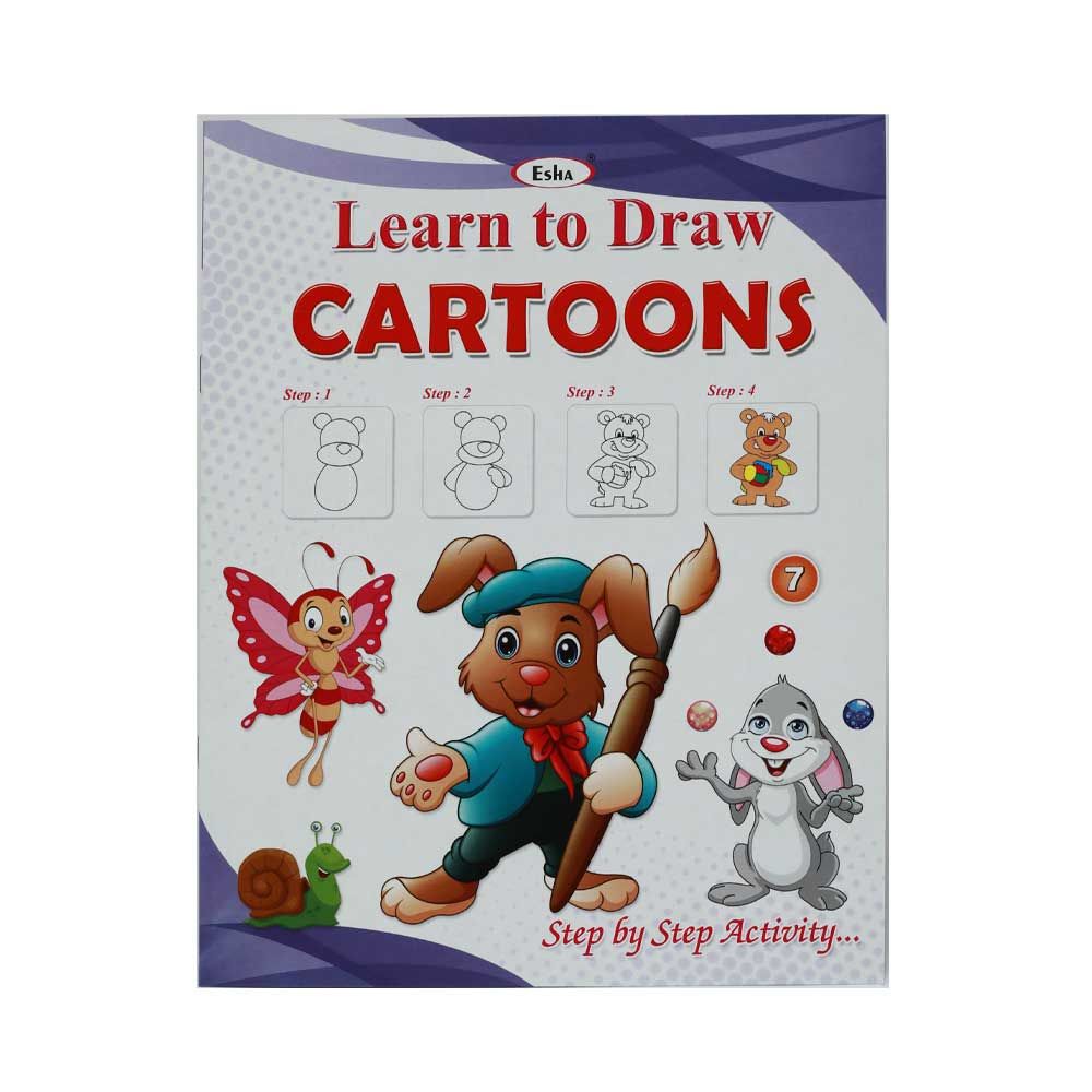 Buy Learn To Draw Cartoon-7, 119-7 Online in Kerala | Tootwo