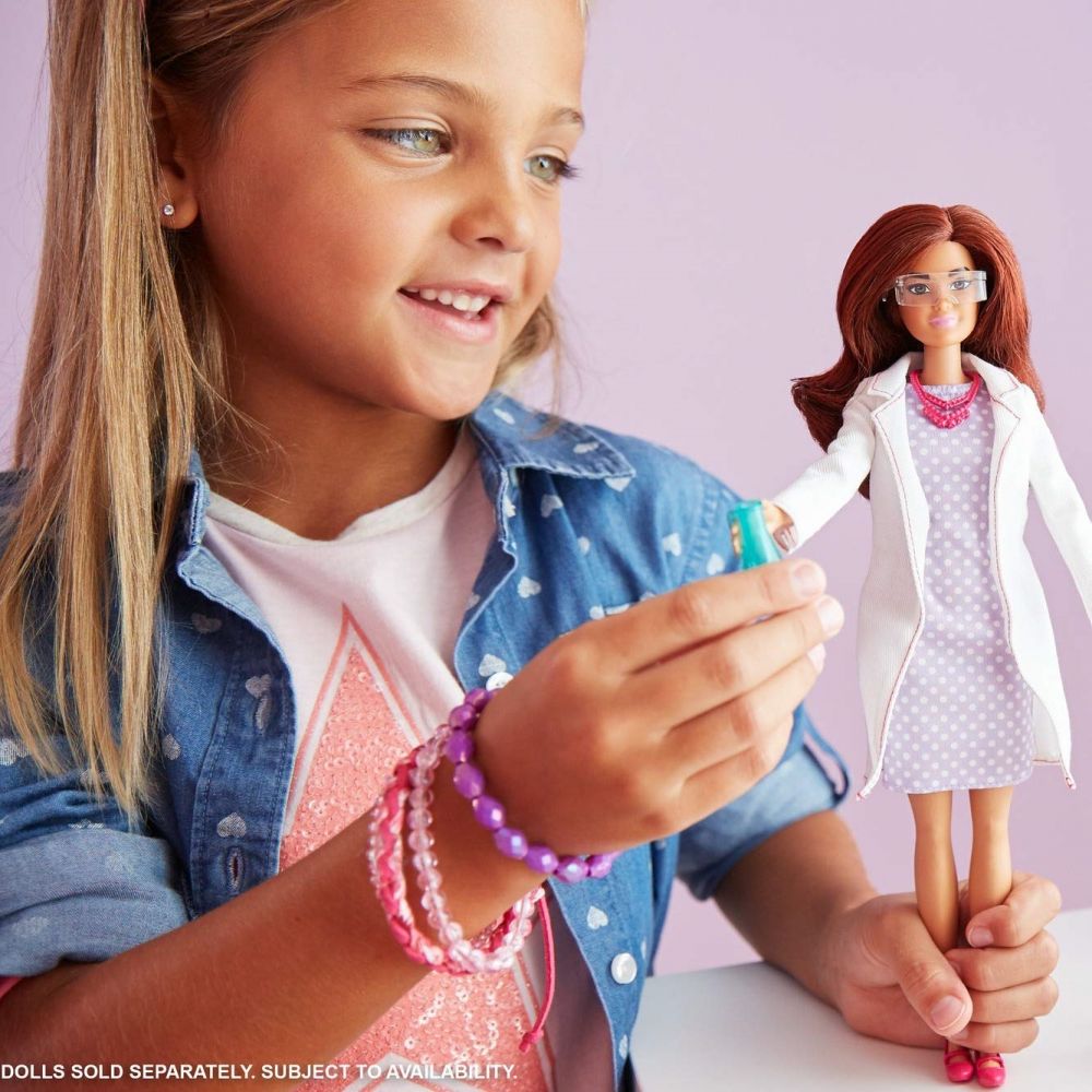 Barbie doll online scientist