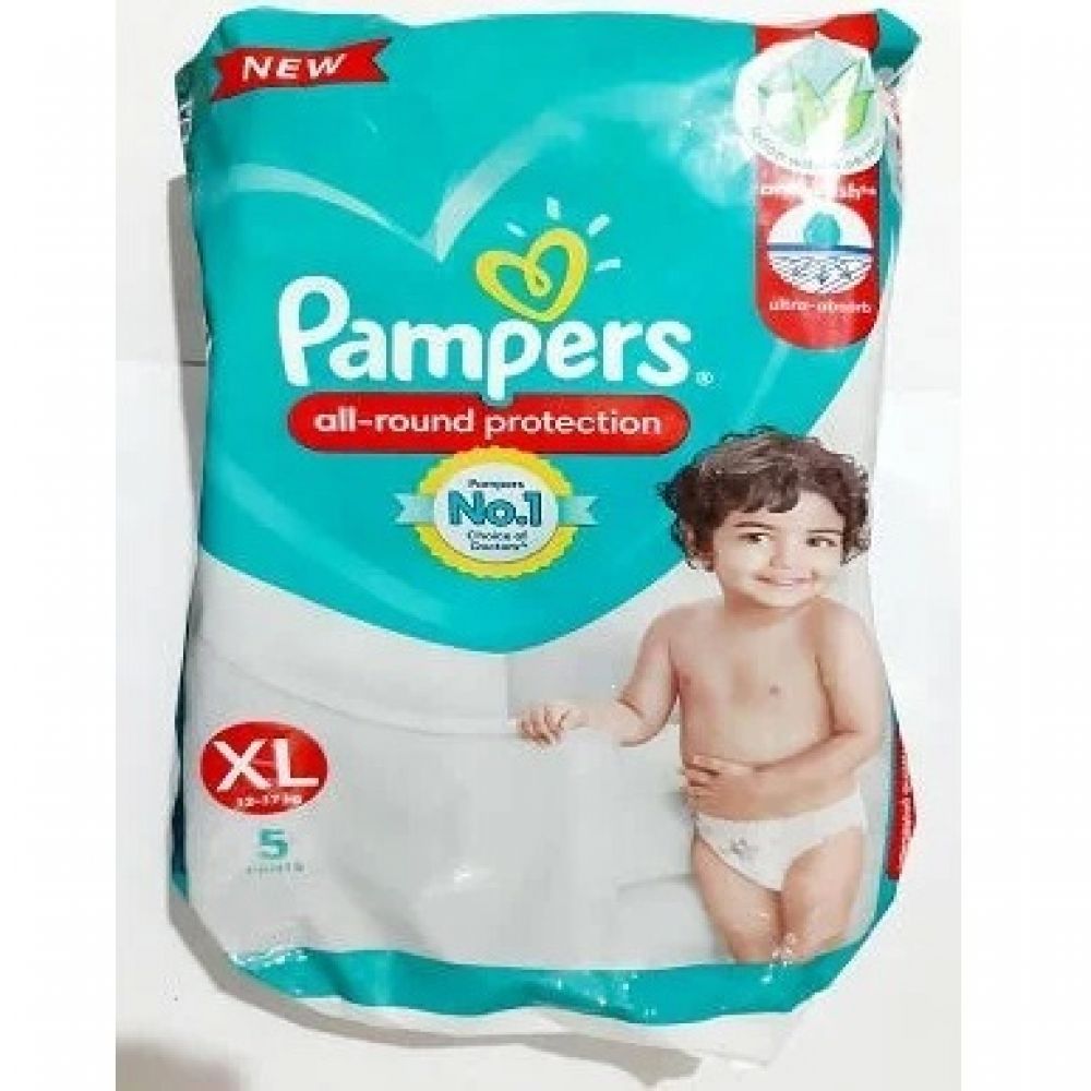 Buy Pampers Premium Care Pants, Extra Large size baby diapers (XL), 36  Count, Softest ever Pampers pants & Pampers Baby Aloe Wipes with Lid, 72  Wipes Online at Low Prices in India -