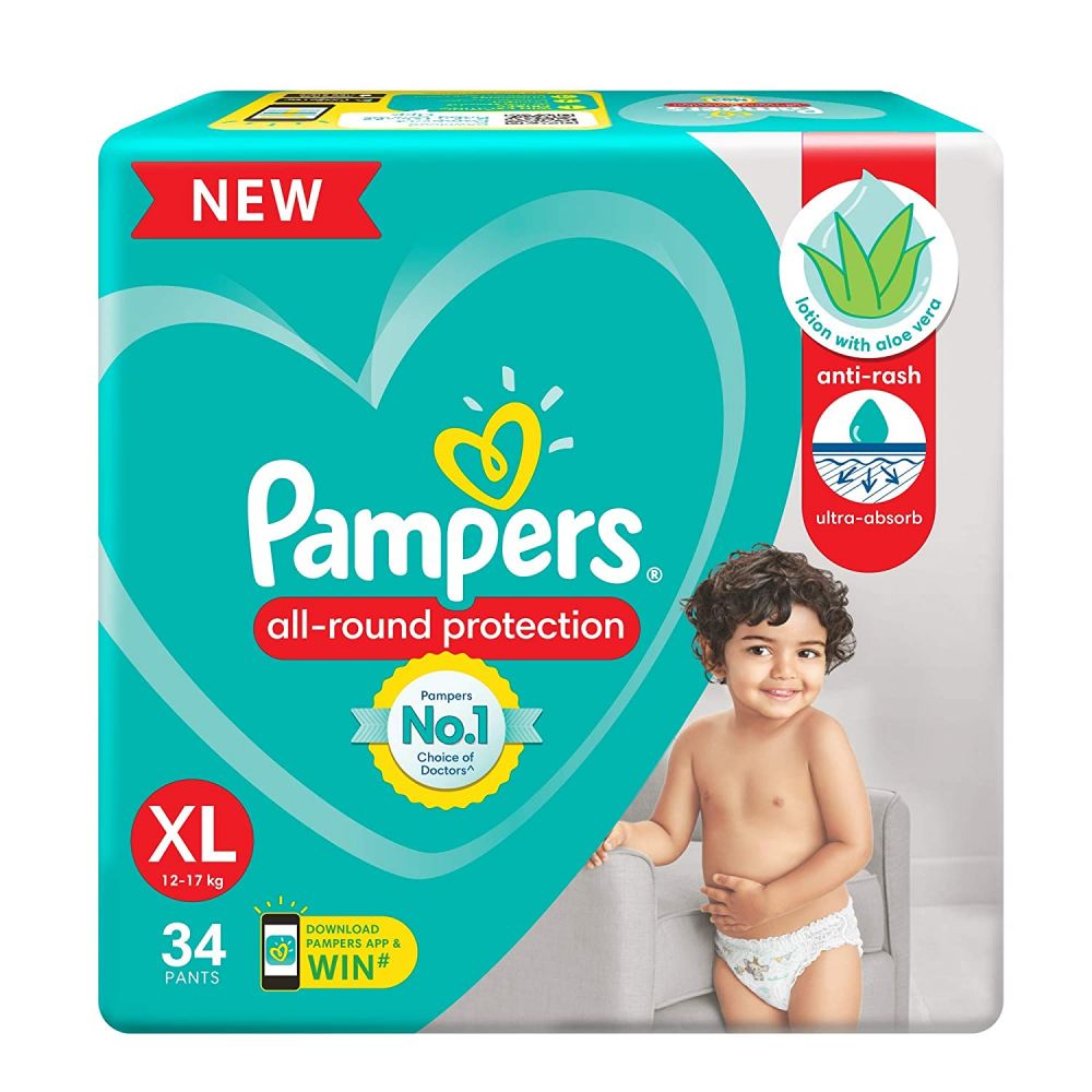 Pampers Premium Care Diaper Pants Size 7 20+ kg Value Pack 32 pcs Online at  Best Price | Baby Trainer Pants | Lulu UAE