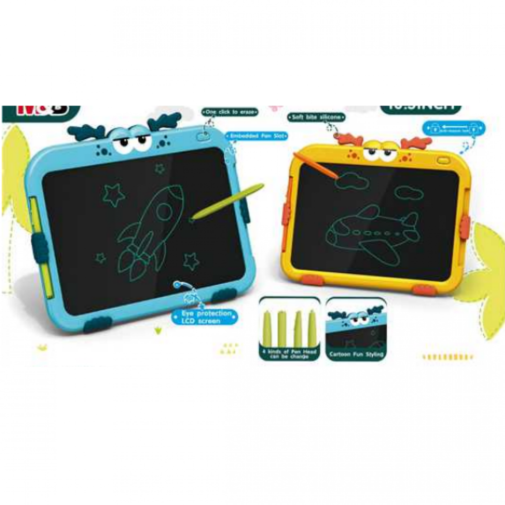 Kid's Erasable Writing Board Lcd Drawing Tablet - 10.5