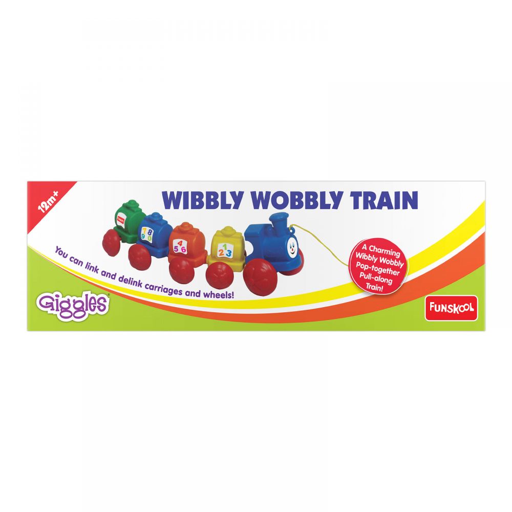 Funskool Wibbly Wobbly Train-2013 2473500