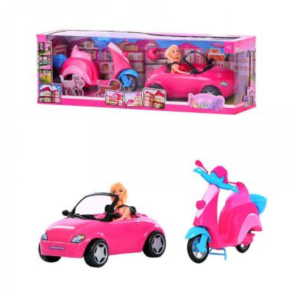 Toy Bettina Fashion Vehicle Set 68205