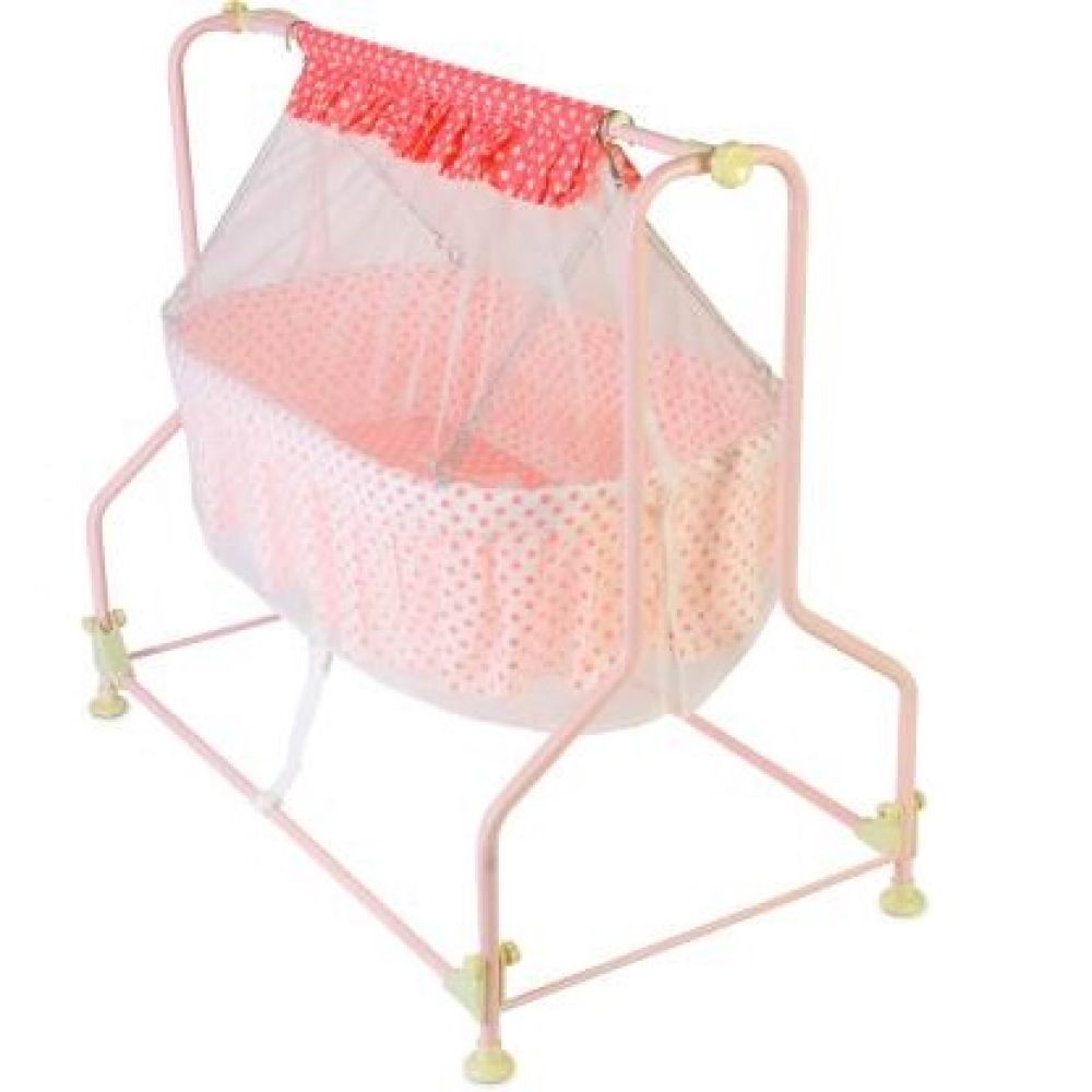 Infanto Cocoon Baby Cradle CC37 - Pink/orange