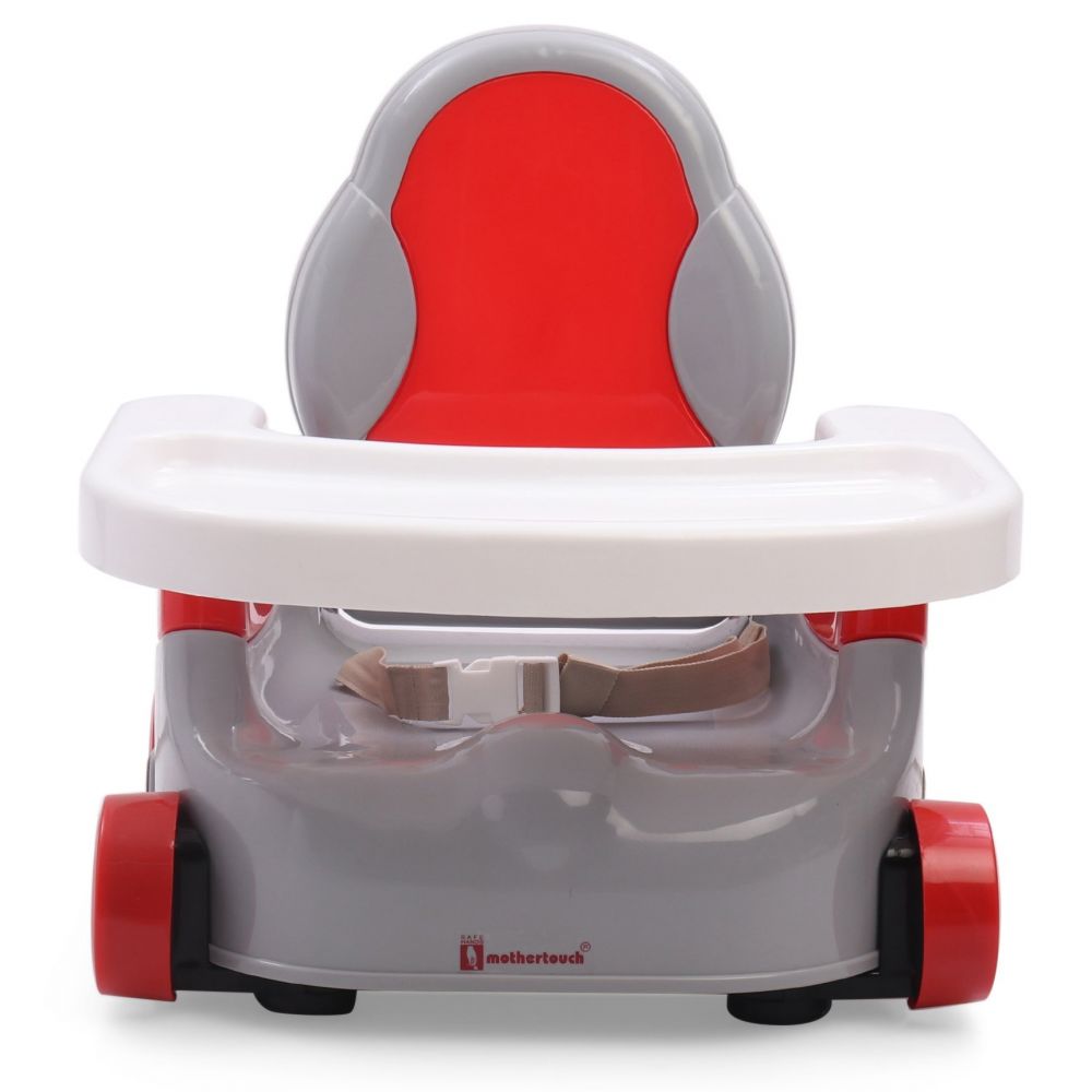 Feeding Booster Seat Grey-Red Colour