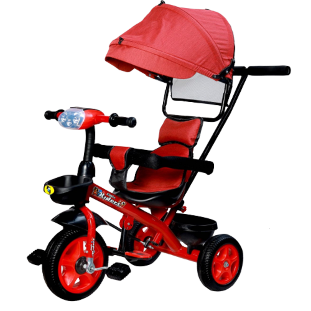 Kids Tricycle With Canopy And Parental Handle JLT-122