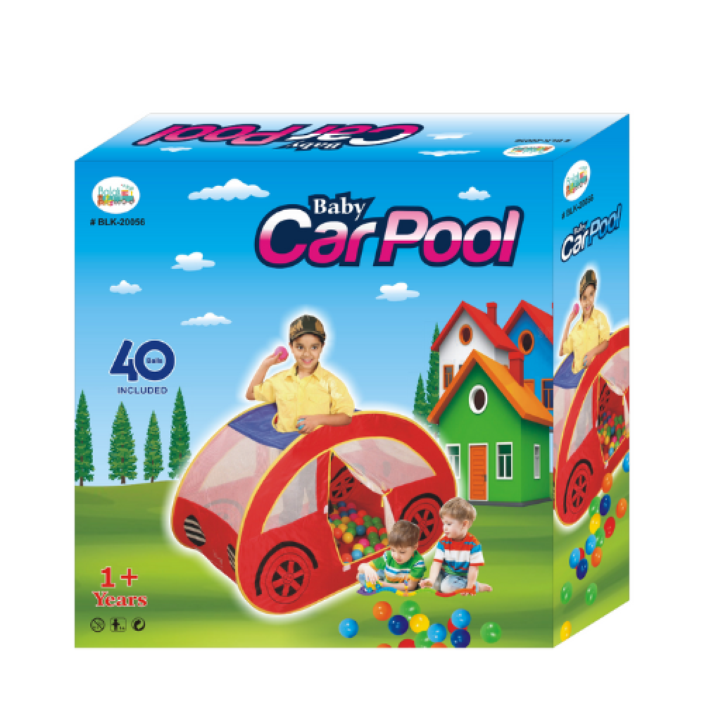 Car Pool With 40 Balls