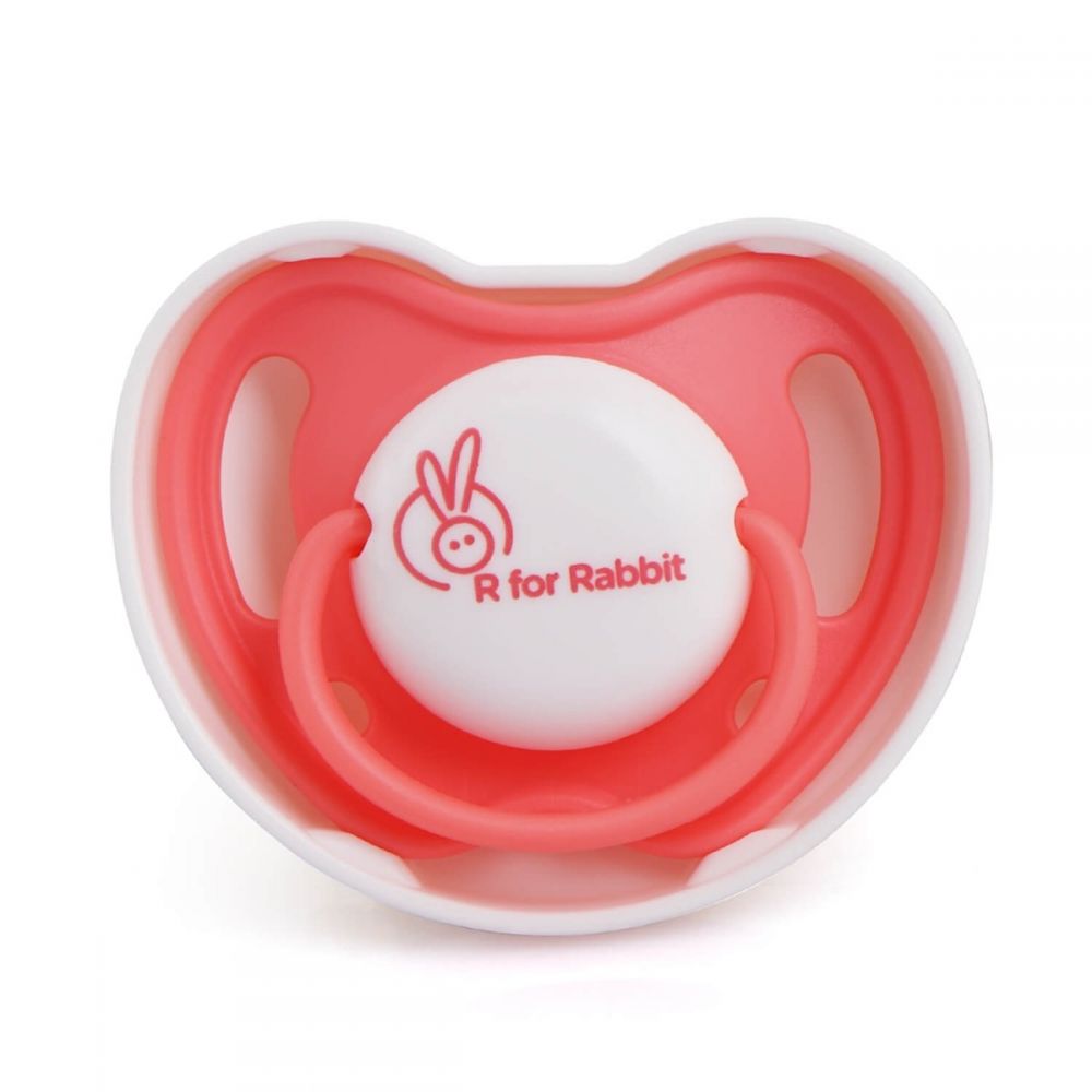 R For Rabbit Tusky Pacifier L PFTSRL1 Red