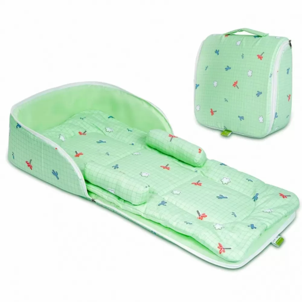 R for Rabbit Baby Nest Lite Bed BDBNLGN2  Green