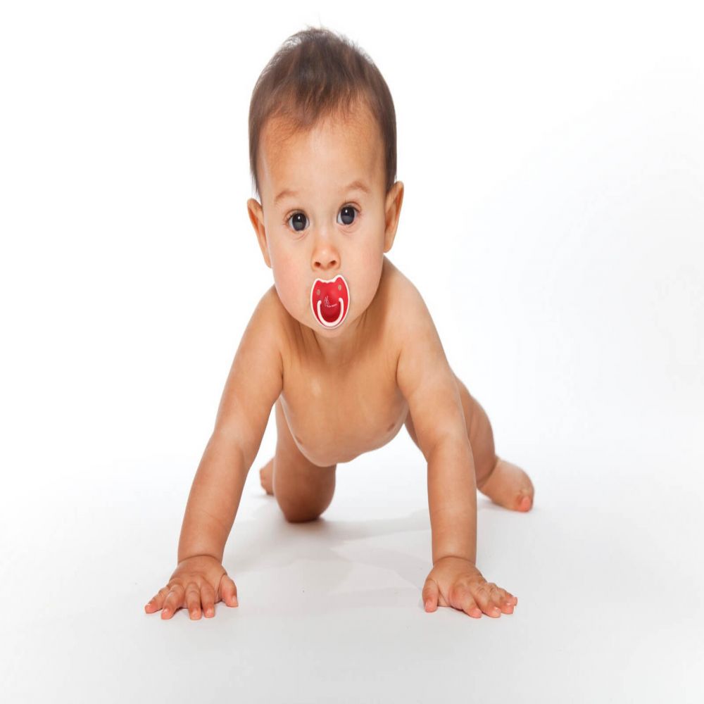 R For Rabbit Tusky Pacifier M PFTSRM1 Red