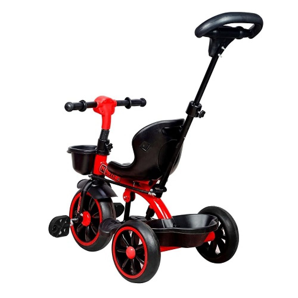 Buy Baby Luusa Tricycle Nitro 500 DLX With Parental Handle Red