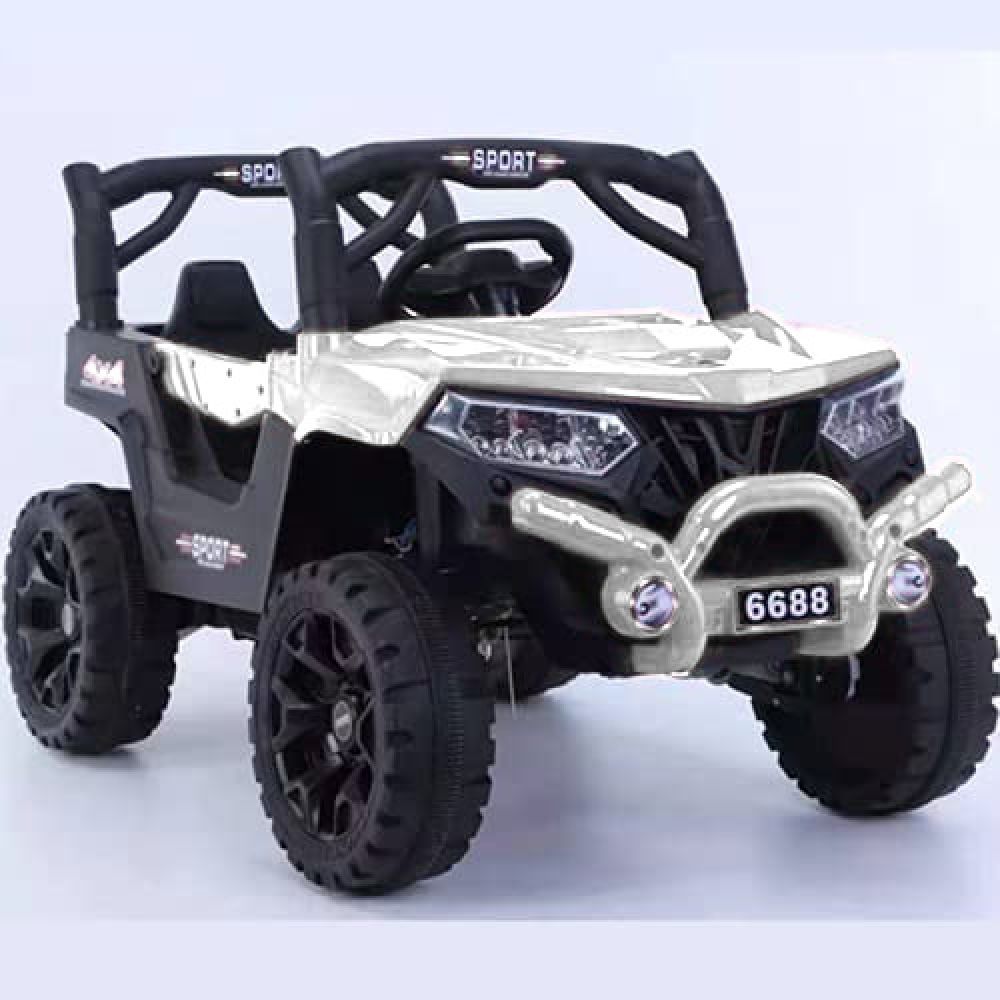 Baby rechargeable Jeep MJ125-White