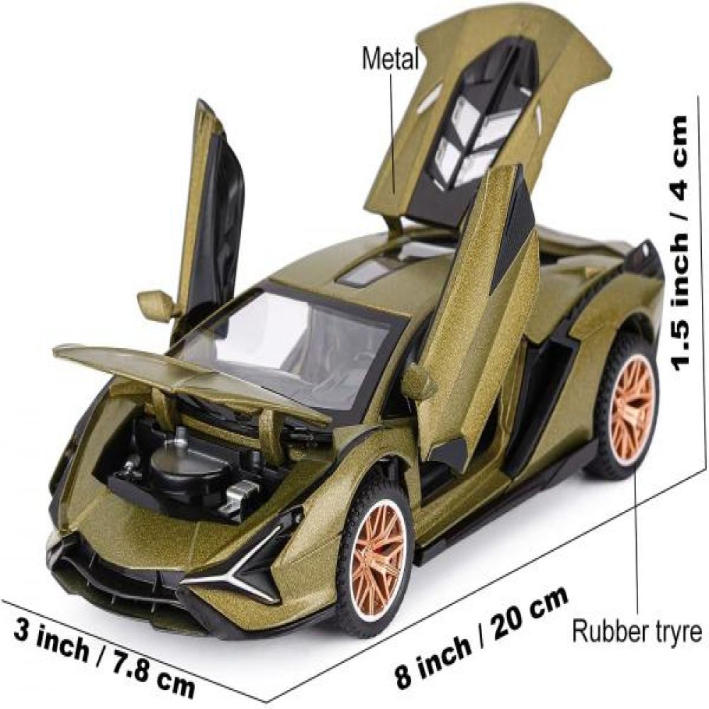 Toy Metal Die Cast Car Lamborghini 1:24