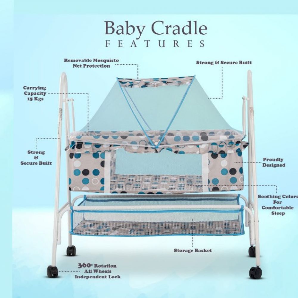 Baby Cradle 208 Red