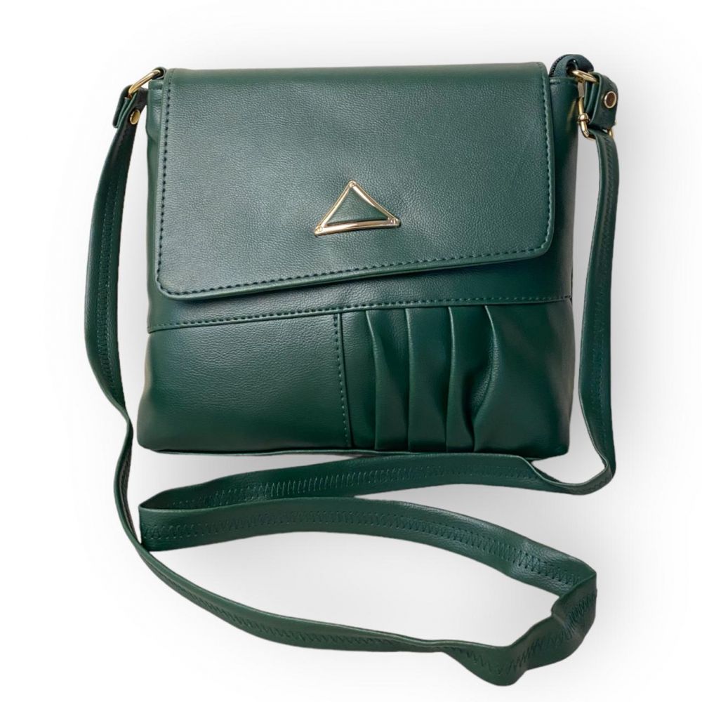 Sling Bag with Adjustable Strap green color