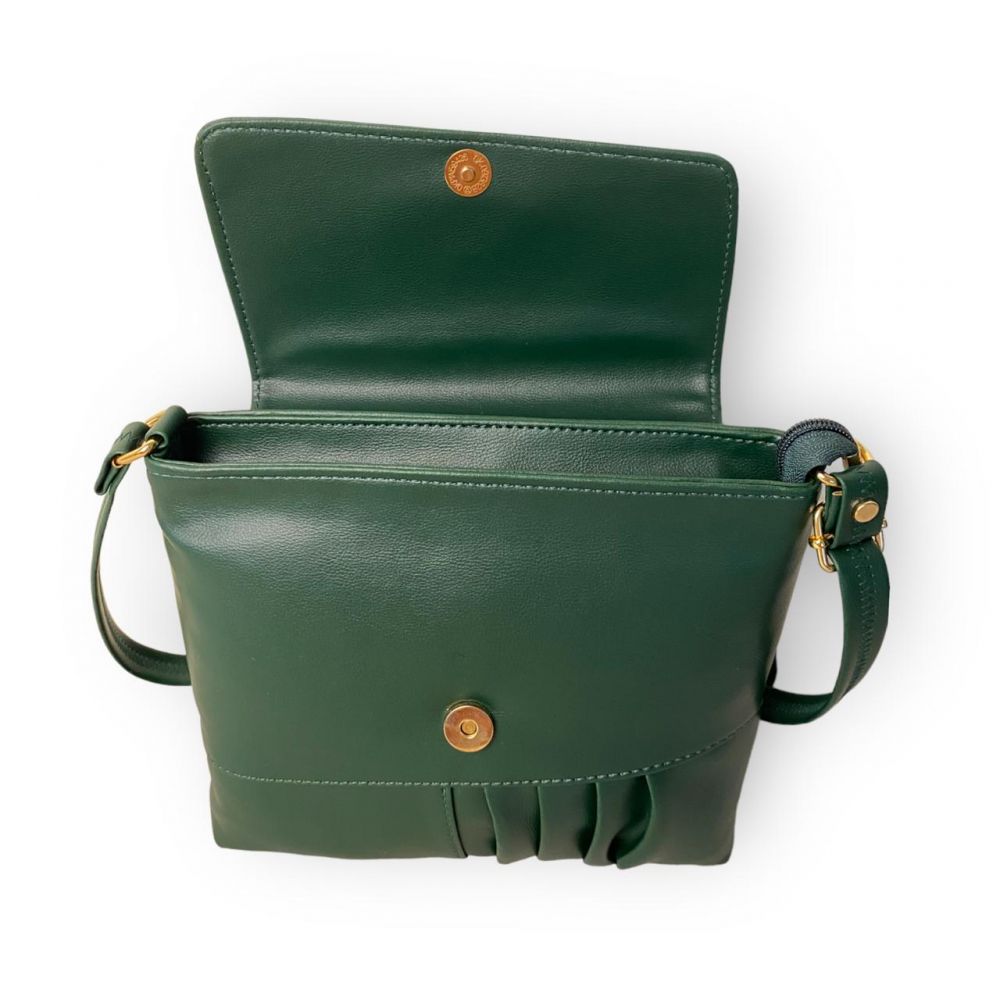 Sling Bag with Adjustable Strap green color