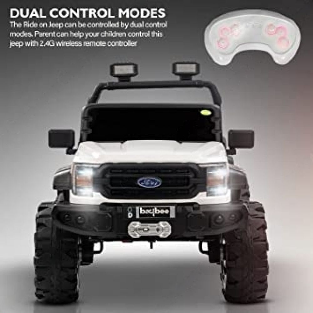 Baby Rechargeable Jeep MJ119 White