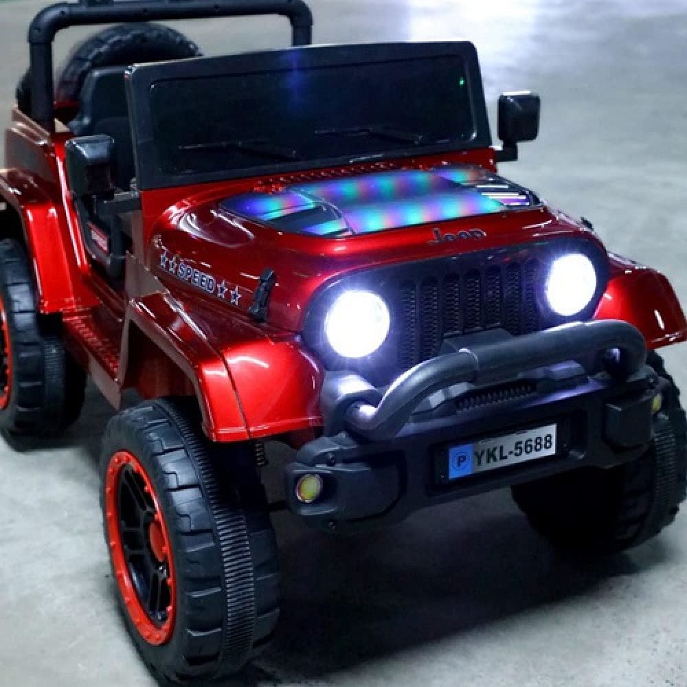Baby Rechargeable Jeep 6008- Red
