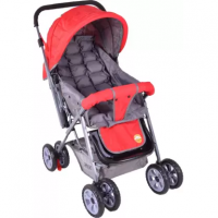 Smart&Safe Baby Stroller cum Pram | 360° Rotating Wheels, Easy Fold & Travel Friendly 7324