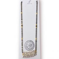 Mangalsutra Necklace in Gold Finish