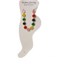 Single Modern Colourful Anklets