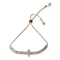 Bracelets For Ladies Stone-Studded Link Bracelet